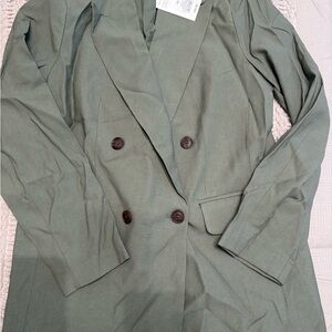 a new day Sage Green Blazer XS oversized